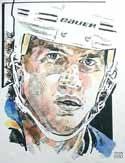 Chris Pronger St. Louis Blues Limited Edition 8.5 X 11 Print